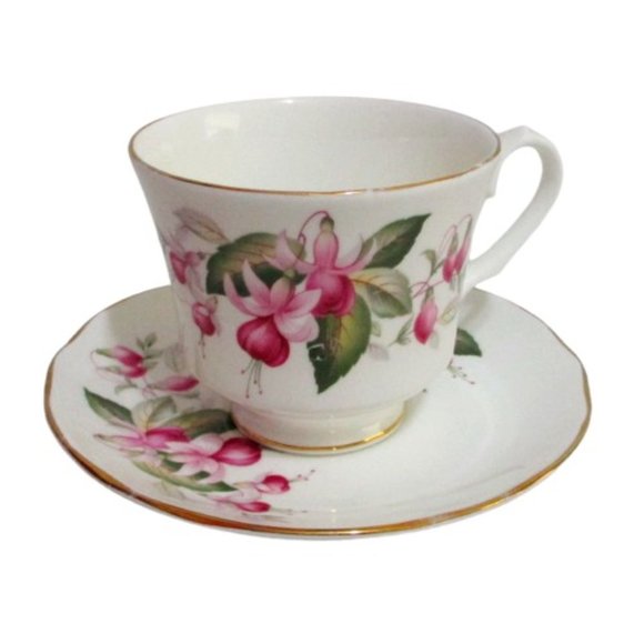 Duchess Dining Duchess Fuchsia Bone China Tea Cup And Saucer Poshmark
